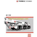 Terex AC350 All Terrain Crane Operation and Maintenance Manual (Norwegian)
