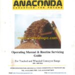 Anaconda ST5032 Stacker Operating and Route Servicing Manual