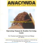 Anaconda ST6036 Stacker Operating and Route Servicing Manual