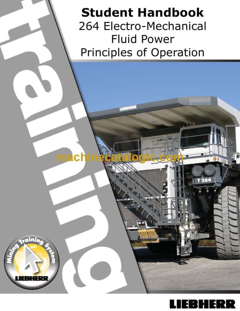 Liebherr 265 Electro-Mechnical Fluid Power Student Handbook