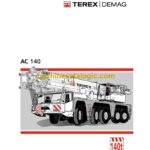 Terex AC140 All Terrain Crane Operation and Maintenance Manual (Norwegian)