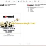 Normet Charmec 1610B Parts Manual (100026885) (#DB107)