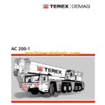 Terex Demag AC200-1 All Terrain Crane Operation and Maintenance Manual (Norwegian)