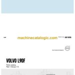 Volvo L90F Wheel Loader Parts Catalog (20009038-I)
