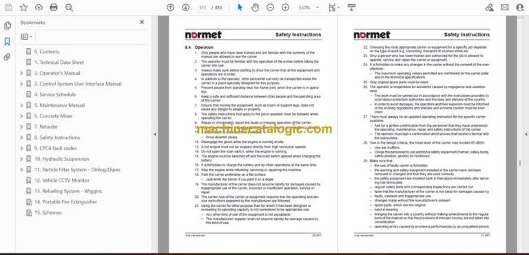 Normet Utimec LF600 Agitator Technical Information (5F8AFC2_1000)