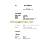 Liebherr T264 Haul Truck Service Manual (12252446)