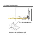 Cubex QXR920 10217 Surface Drill GenV Maintenance Manual