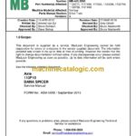 MacLean Engineering LR3-002 Mining Division Maintenance Manual