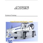 Terex AC25 All Terrain Crane Technical Training Manual
