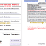 Letourneau L1350 Wheel Loader Complete Service, Parts, Training, Schematics Package
