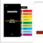 LeTourneau L-1850 Wheel Loader Service, Parts, Training Manual (Komatsu) (SN 2255)