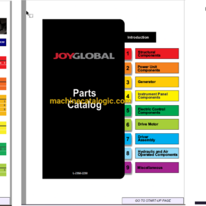 LeTourneau L2350 Wheel Loader Complete Service, Parts, Schematics, Training, Operator Handbook (Joy Global & Komatsu P&H) (SN 2230)