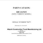 Euclid R85-324NDT Dump Truck Parts Catalog