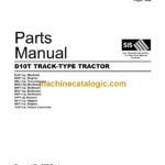 Cat D10T Track-Type Tractor Parts Manual (SEBP3655-44)