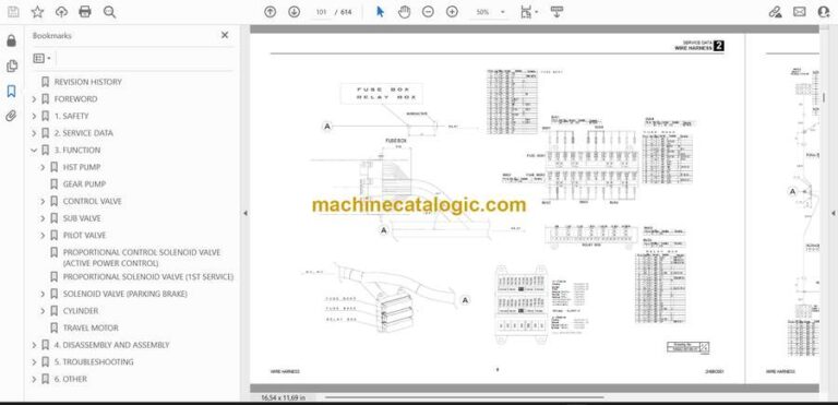 Takeuchi TL12V2 Track Loader Workshop Manual (CR0E028) – Machine