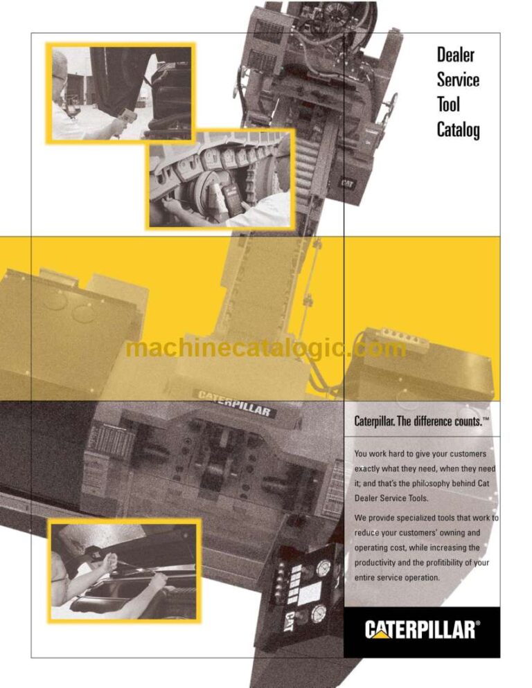 Cat 930G Dealer Service Tool Catalog