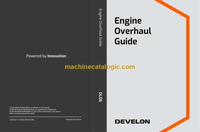 Develon DL06 Engine Overhaul Guide