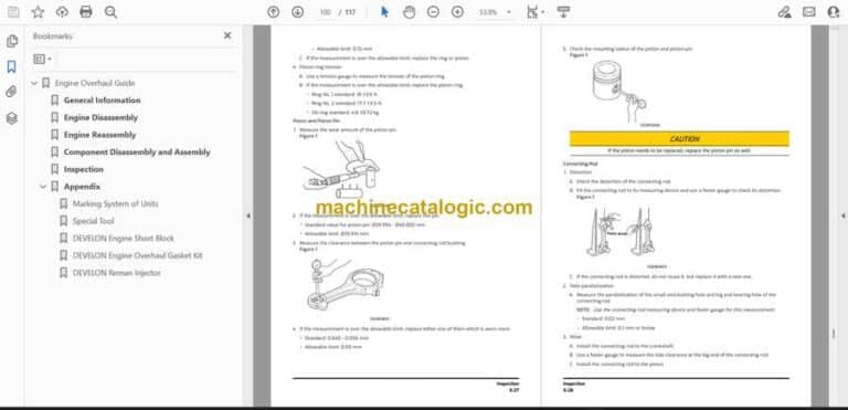 Develon DL06 Engine Overhaul Guide
