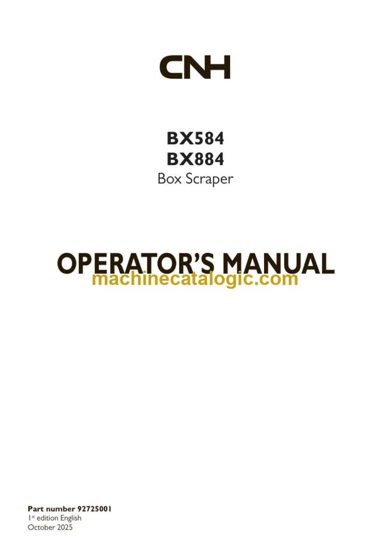 CNH HYDRAULIC COUPLER KIT, VERTICAL, LIFT MACHINES Installation Instructions (92757379)