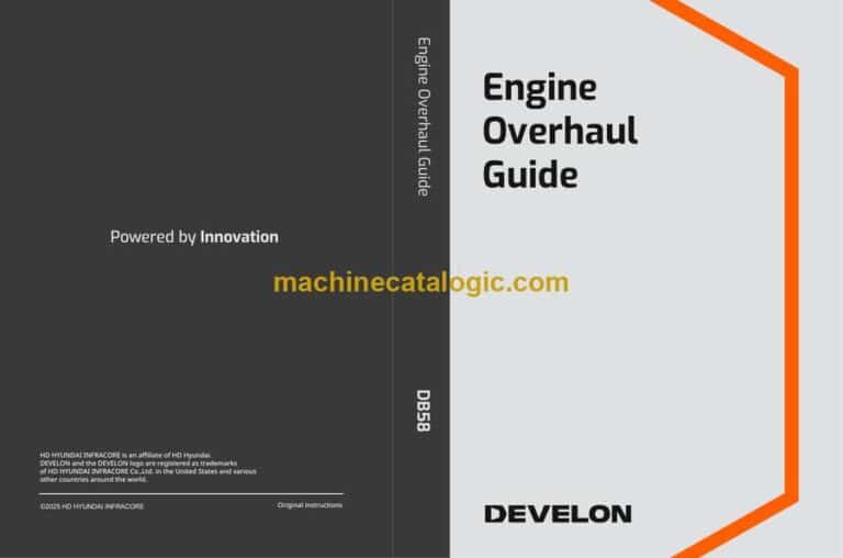 Develon DB58 Engine Overhaul Guide