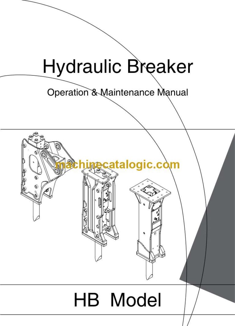 Develon HB Model Hydraulic Breaker Operation and Installation Manual