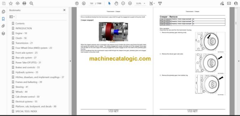 Case Puma 200 Multicontroller Stage 5 Tractor Service Manual (91798748)