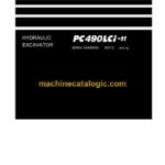Komatsu PC490LCi-11 Crawler Excavator Shop Manual (SEN06592-23)
