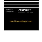 Komatsu PC290LC-11 Crawler Excavator Shop Manual (SEN06808-15)