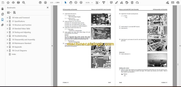 Komatsu PC290LC-11 Crawler Excavator Shop Manual (SEN06808-15) preview