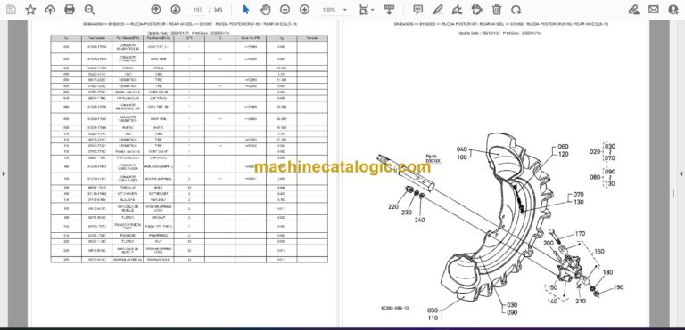 Kubota B1820DS Compact Tractor Parts Manual (BKIDA5009)