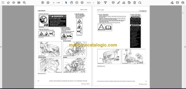Kubota RCK48-18BX Rotary Mower Workshop Manual