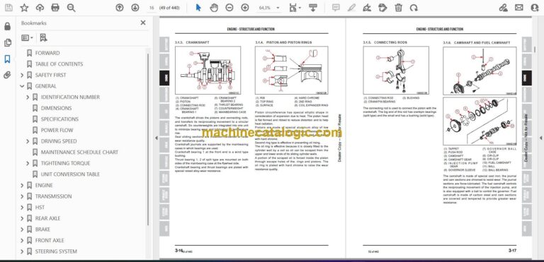 Bobcat CT1025 Compact Tractor Service Manual (SN B54911001-B54999999)