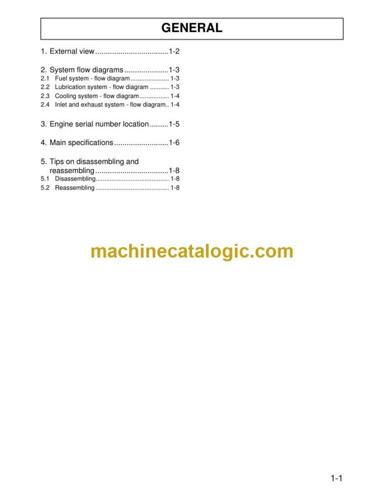 Caterpillar P6000 Forklift Component Service Manual (99729-87120)