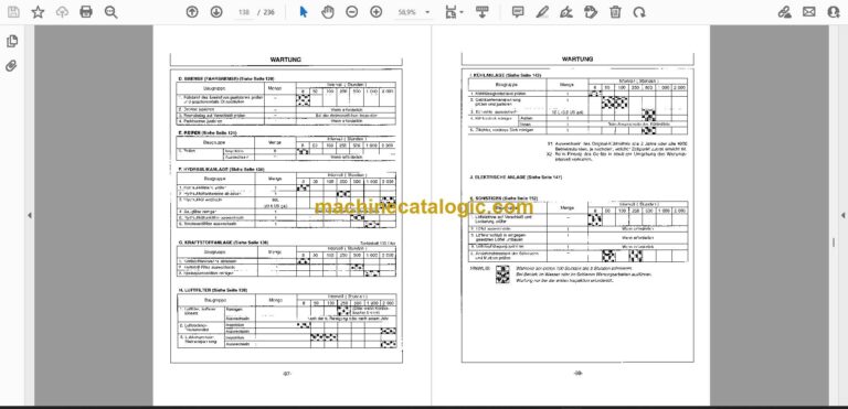 Hitachi EX60WD-2 Radbagger Betriebsanleitung (GM10T-EN1-1) – Beispielseite 1