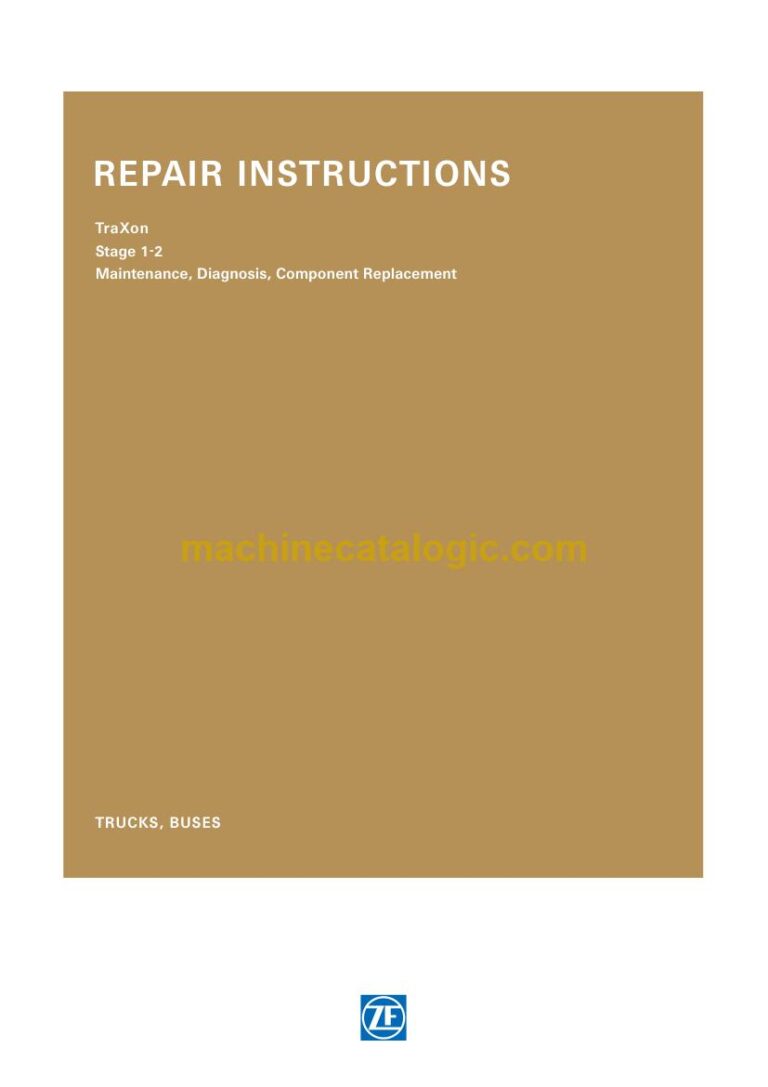 ZF TraXon Transmission Service Manual