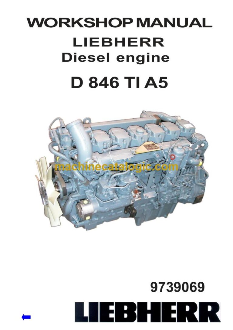 Liebherr D 846 Engine Service Manual