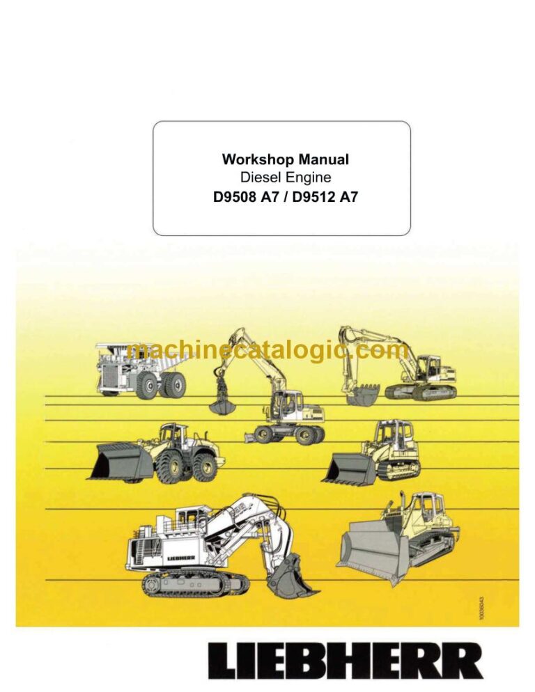 Liebherr D 9512 Engine Service Manual