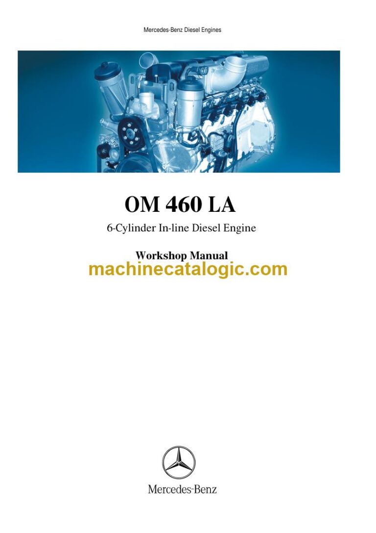 Mercedes-Benz OM 460 LA Engine Service Manual