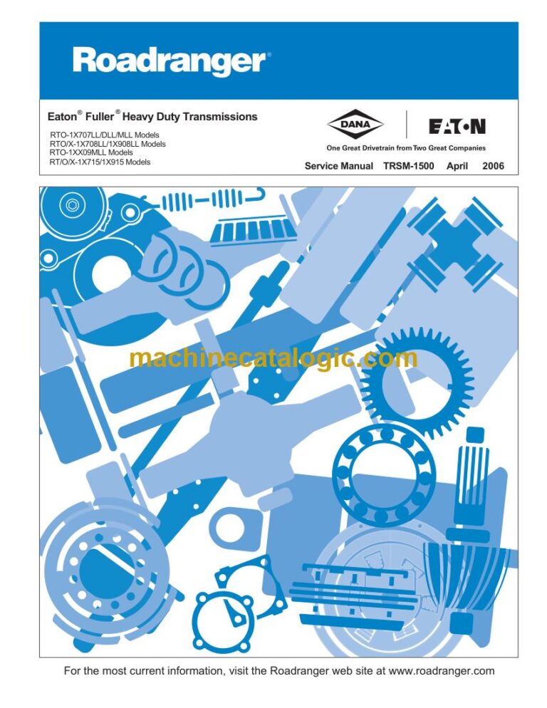 Eaton Fuller Heavy Duty Transmission Service Manual