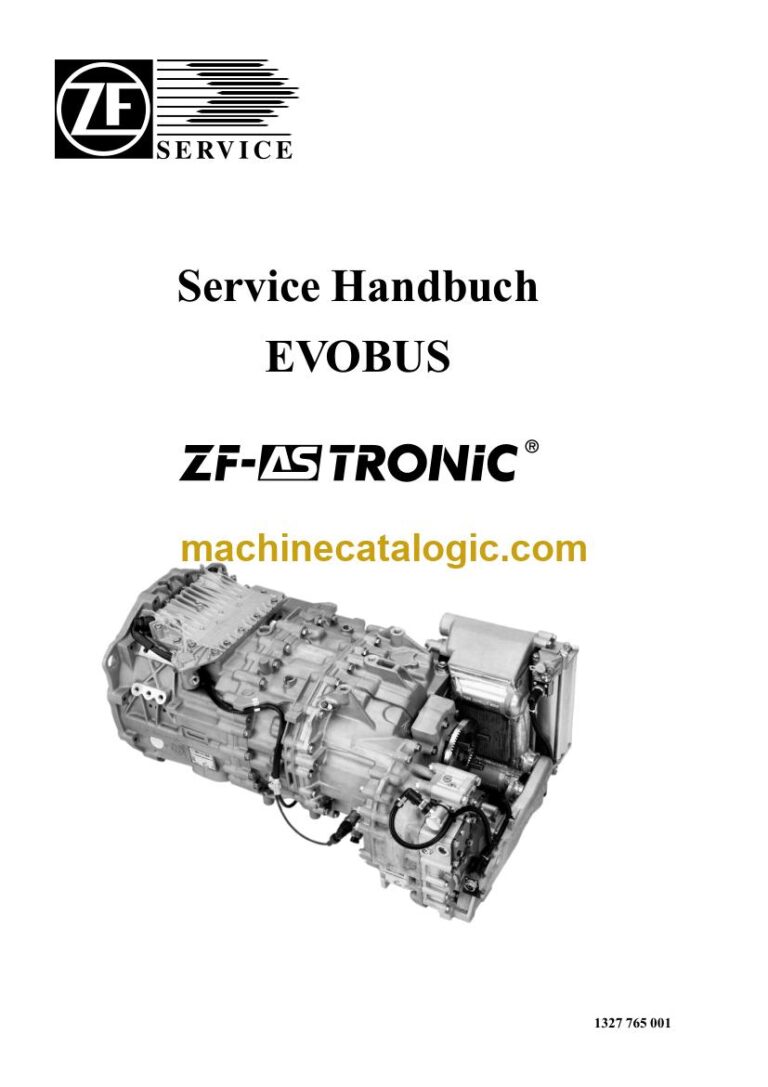 ZF AS Tronic Transmission Service Manual (1327 765 001)