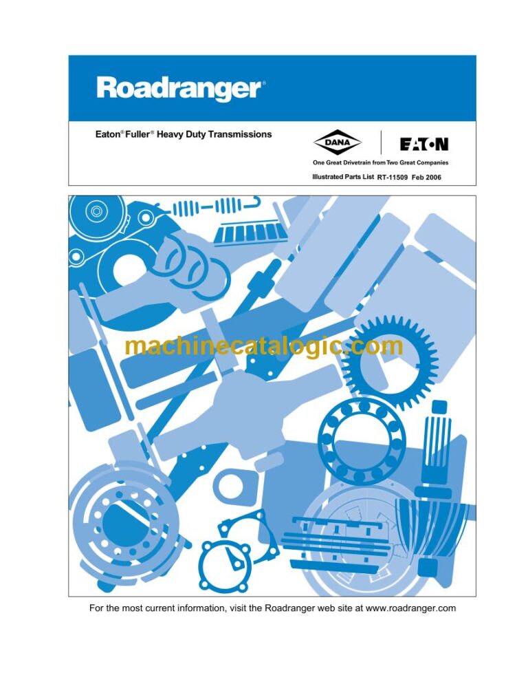 Eaton RT-11509 Transmission Parts Manual